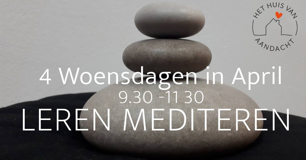 Leren mediteren start 3 April